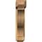 Ekena Millwork Funston Craftsman Rough Sawn Bracket w/ Offset Brace, Western Red Cedar, 6"W x 26"D x 26"H BKT0604X26X26FST04RWR - alternate 3